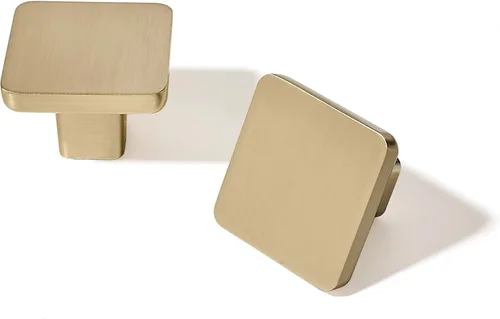 Miniatura 28 de TUNNY - Paquete de 10 manijas clásicas para gabinetes - 3"/76mm de separación de tornillos, manijas de hardware de muebles de latón envejecido
