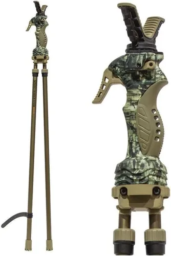 Miniatura 5 de PRIMOS Bastón de disparo para caza Gen3, bastón de tiro ajustable en altura, yugo de desconexión rápida, duradero y ligero, ideal para caza, tiro
