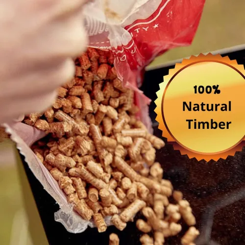 Miniatura 9 de Camerons - Gránulos de madera para ahumar (manzana, 1 pinta) - Gránulos de barbacoa secados al horno - 100% madera natural para ahumar