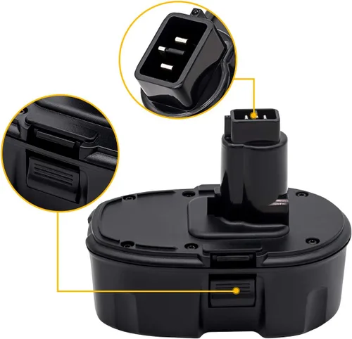 Miniatura 2 de Akkopower Batería de repuesto de 18 V para DeWalt: paquete de 2 baterías XRP de 5.0Ah 18 voltios para herramientas eléctricas inalámbricas DC9096