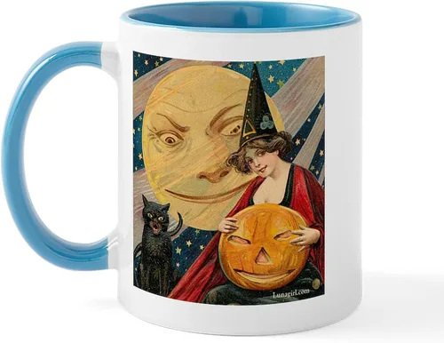Miniatura 99 de CafePress Sincere Pumpkin Patch Mug Taza de café de cerámica de 11 oz (11.0 fl oz)