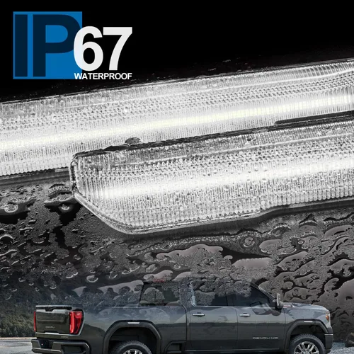 Miniatura 8 de Luces de posición laterales LED de repuesto para GMC Sierra 2500HD 3500HD 3500HD 2020 2021 2022 Pickup blanco marcadores laterales delanteros