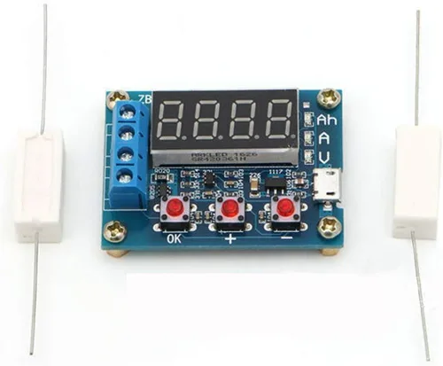 Miniatura 4 de HiLetgo Medidor de capacidad de batería Probador de descarga Analizador 1.5V-12V Medidor de capacidad de batería Probador de descarga