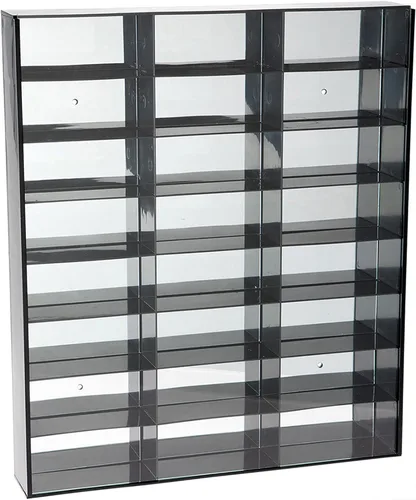 Miniatura 2 de La vitrina de acrílico Protech AFSBM para pared se adapta a 24 figuras de acción de 3 ''- 4