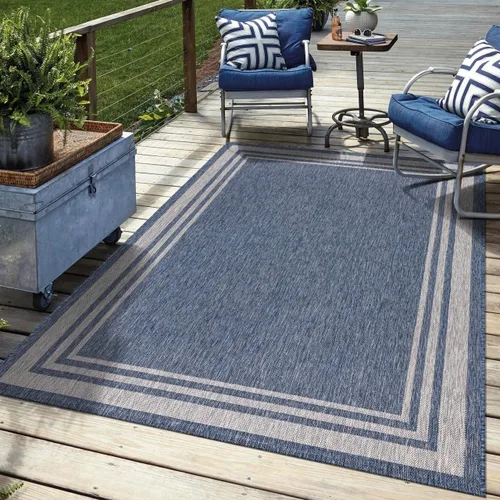 Miniatura 21 de Keen Home Design - Alfombra para terraza al aire libre - 2x10 Lavable para interior/exterior para patio, cocina, balcón, playa, jardín, terraza