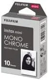 Miniatura 6 de Fujifilm Instax Mini película monocromática (10 exposiciones, tamaño de tarjeta de crédito), paquete de 5 (5 artículos)