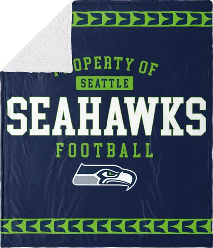 Miniatura 24 de FOCO NFL - Manta de felpa sherpa unisex para adultos, con logotipo de equipo de la NFL, 60 x 70 pulgadas