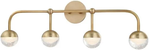 Miniatura 5 de Hudson Valley Lighting Soporte de baño LED 1241-PC, 1 luz, cromo pulido