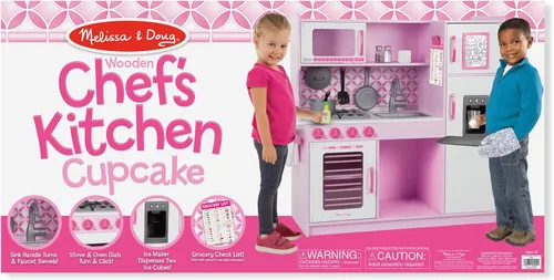Miniatura 3 de Cocina de chef Melissa & Doug, Cocina, Rosado