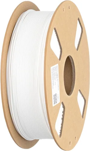 Impresora 3D PETG Filamento 0.069 in 2.2 lbs Material Impresión 3D Filamento (blanco)