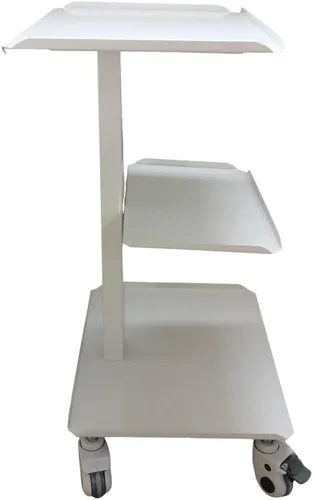 Miniatura 3 de TECHTONGDA Carrito de belleza móvil para salón, carrito rodante de 3 niveles, carrito de esteticista con ruedas, carrito de rodillo de salón