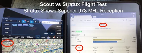 Miniatura 4 de Stratux ADS-B Receptor de doble banda para aviación meteorológica y tráfico - WAAS GPS externo, AHRS, paquete de baterías, montaje de succión