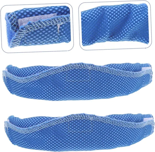 Miniatura 6 de Kisangel 2 unidades de bandas de sudor para casco de seguridad para hombre, bandas para el sudor, banda para el sudor de soldadura para refrescar