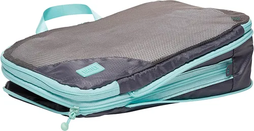 Miniatura 7 de BUILT Compression Cube 2 Piece Set, Expandable Packing Set, Luggage and Travel Organizers, Gray Quiet Shade