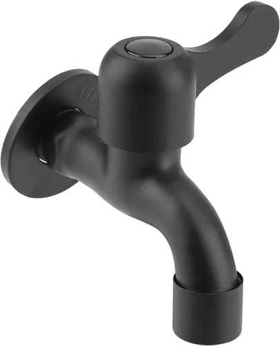 Miniatura 9 de Grifo de jardín de acero inoxidable montado en la pared para manguera, piscina, lavadora, baño exterior (grifo de fregadero de top)