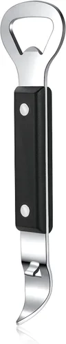 Miniatura 2 de HANCELANT Abrebotellas perforador, abrelatas manual de acero inoxidable, paquete de 1
