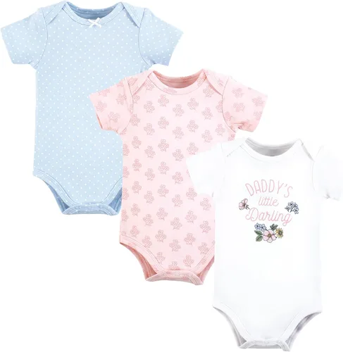 Miniatura 401 de Hudson Baby baby-girls Cotton Bodysuits 3-pack