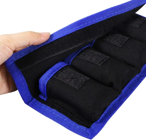 Miniatura 7 de Meking Estuche de batería DSLR con 4 bolsillos para LP-E6/LP-E8/LP-E10/LP-E12/NP-FW50/EN-EL14/EN-EL15 y más