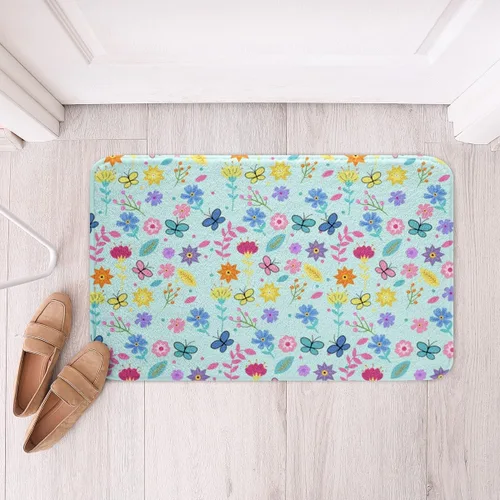 Miniatura 12 de Alfombras de baño de bailarina para niños, diseño de estrellas y corazones con notas musicales, decoración de habitación de niñas y mujeres
