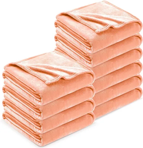 Miniatura 39 de Dreamnine Manta extrasuave, vellón de felpa, silla, sofá, 50 x 60 pulgadas, franela de terciopelo, ligera, mullida, microfelpa, decorativa, cálida