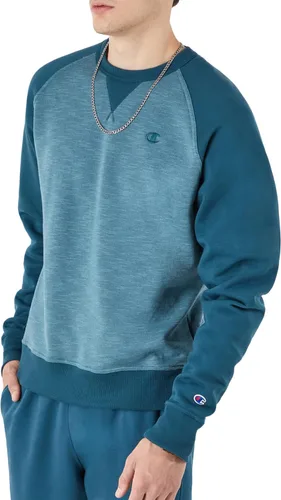 Miniatura 3 de Champion Sudadera de forro polar Powerblend para hombre, sudadera de cuello redondo (regular o grande y alto)