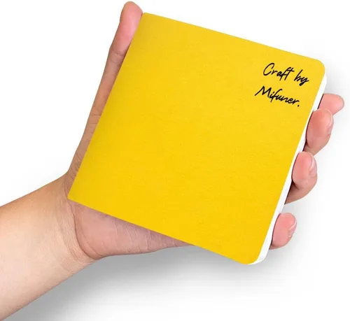 Miniatura 13 de Cuaderno de bocetos de acuarela, cuaderno de 5x5 pulgadas con cubierta de tela cuadrada portátil, 20 hojas de papel de dibujo texturizado
