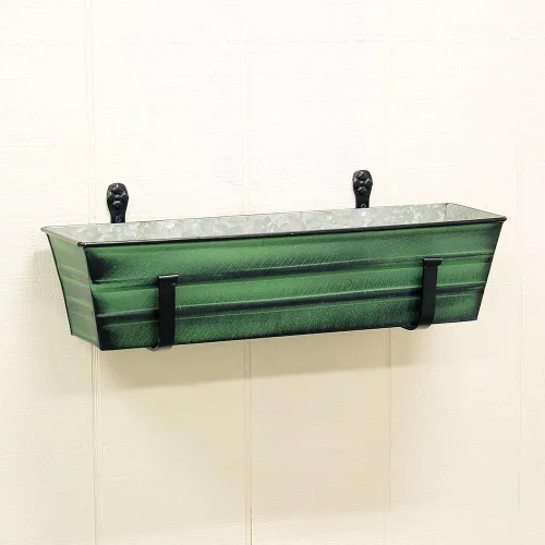 Miniatura 3 de Achla Designs SFB-01 - Soporte de pared para macetero, 6 pulgadas, color negro