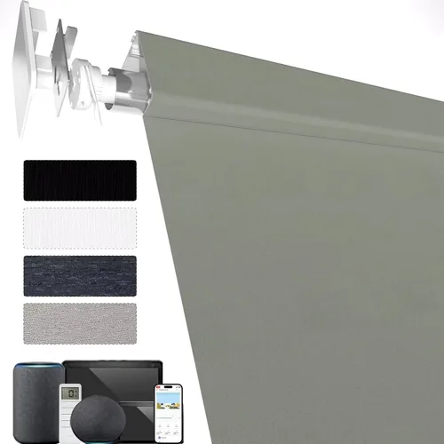 Miniatura 58 de MYshade Persianas enrollables personalizadas para ventana, persianas enrollables para ventanas con cable, bloqueo solar, protección de privacidad