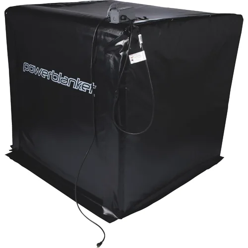 Powerblanket HB64PRO-1440 Calentador de material a granel, calentador de caja caliente, 64 pies cúbicos de espacio calentado, 1440 W, 120 V, negro