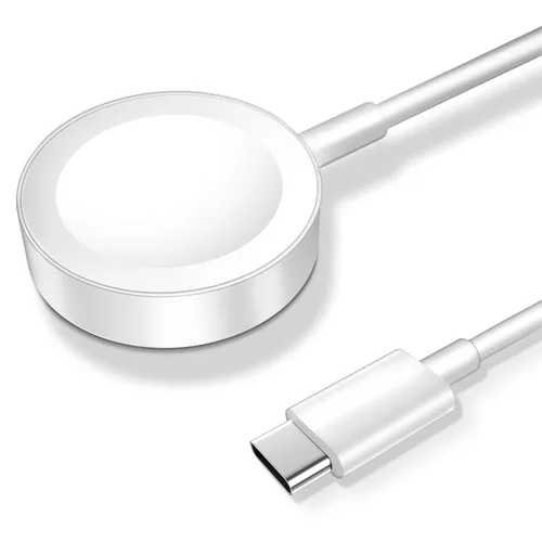 Miniatura 12 de Cable de carga magnético para cargador de Apple Watch, puerto USB C, cable de carga inalámbrico compatible con iWatch Series