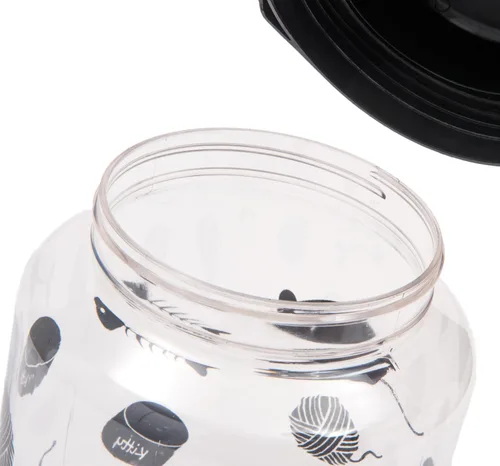 Miniatura 4 de Lixit Tarro de plástico para golosinas para perros, 128 onzas