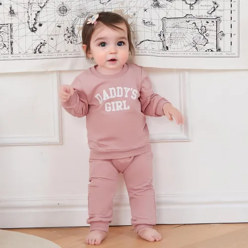 Miniatura 3 de Engofs Conjunto de ropa de 3 piezas para bebé recién nacida para otoño e invierno