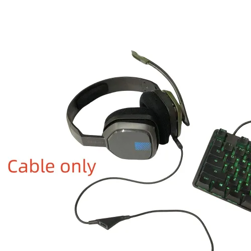 Miniatura 8 de Cable de repuesto para cable de control de volumen en línea Astro A10 A40, cable de audio para juegos compatible con auriculares Astro A10 A40