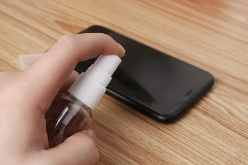 Miniatura 9 de ZEROFIRE Paquete de 2 botellas de spray de 1 onza de plástico transparente vacío recargable mini Spritzer para viajes, limpieza, jardinería, cuidado