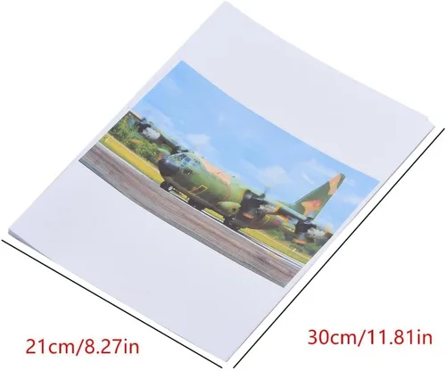 Miniatura 5 de DAGIJIRD USAF C-130 Hercules - Modelo de avión de transporte a escala 1:50, kit de modelo de papel 3D (kit sin ensamblar)