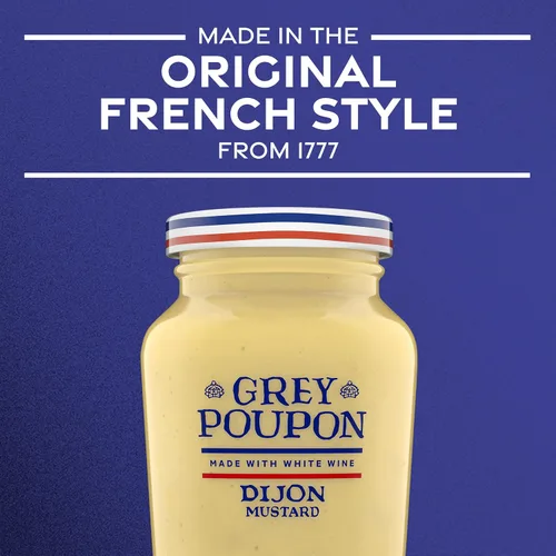 Miniatura 6 de Mostaza Dijon de Grey Poupon, frasco de 8 onzas