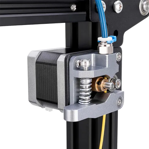 Miniatura 6 de Ender 3 v2 Ender 3 CR-10 extrusora totalmente metálica de aluminio MK8 Bowden Extrusora de 40 dientes Ender 3 Pro/Ender 5/CR-10 Series 3D Impresora