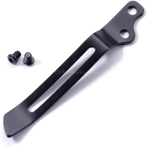 Miniatura 28 de EZSMITH (Modelo 1 Pinza de bolsillo universal - (Acabado táctico negro) - Pinza de bolsillo de repuesto para cuchillos plegables, teléfonos