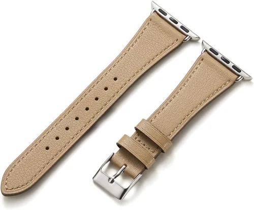 Miniatura 21 de HANDODO Italian Genuine Leather Band Women for Apple Watch Series 11 10 9 8 7 6 5 4 3 2 1 SE SE2 Ultra 2/3, SGS Certified Dressy Bracelet Cute Strap