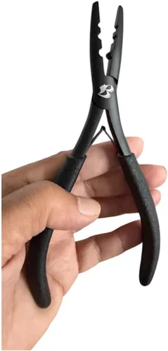 Miniatura 14 de Alicates de extensión de cabello Microlink – Herramienta profesional multifunción de acero inoxidable para aplicación de cuentas nano y microenlace