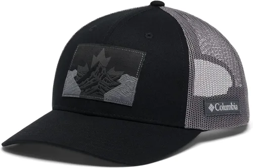 Miniatura 397 de Columbia - Gorra de malla con bandera con árboles unisex para adultos, corona alta