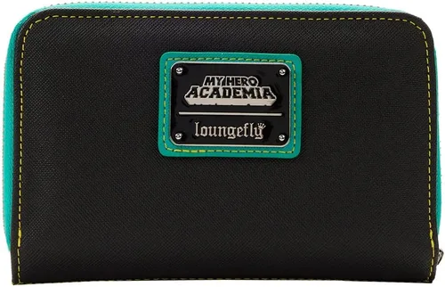 Miniatura 3 de Loungefly My Hero Academia Deku - Cartera con cremallera, Varios colores, Cartera