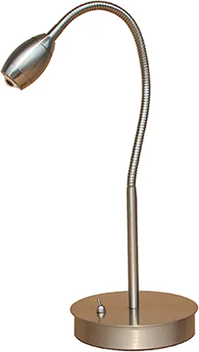 Miniatura 4 de daylight24 202071-04 Lámpara de escritorio LED con haz ajustable, 19.5 x 8.47 x 5.9 pulgadas, níquel cepillado/negro