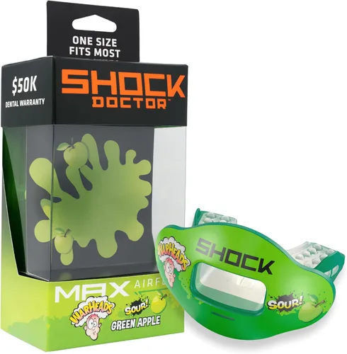 Miniatura 11 de Shock Doctor Kool Aid Protector Bucal para Labios - Máximo Flujo de Aire, Protección Completa de la Boca Compatible con Brackets, Protector