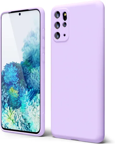 Miniatura 182 de oakxco Funda para teléfono Samsung Galaxy S21 Ultra con agarre de silicona líquida, bonita funda delgada y delgada de goma suave de TPU lisa