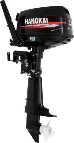 Motor fuera de borda, 4 tiempos 6.5 hp motor de barco de alta resistencia motor de barco de pesca con sistema CDI sistema de refrigeración por agua