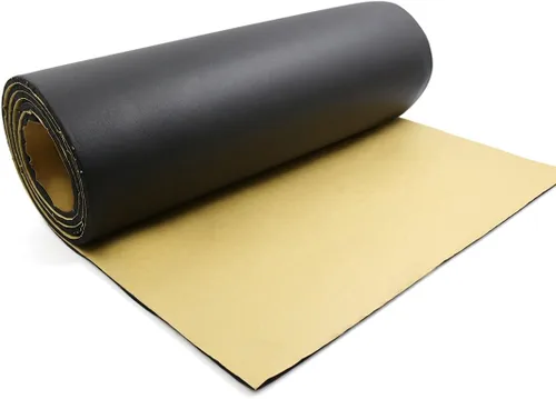 Miniatura 8 de uxcell 315mil 8mm 21.53 pies cuadrados alfombrilla de aislamiento térmico y de sonido para maletero y piso de 79" x 40" para auto