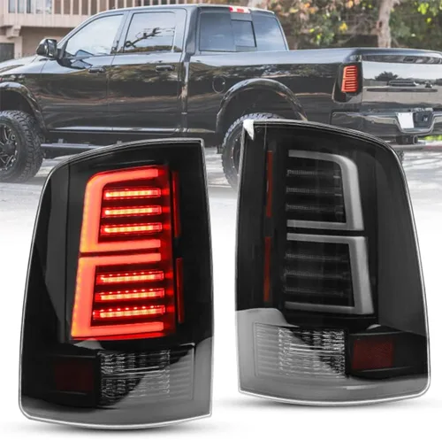 Miniatura 8 de CPW Luces traseras LED para Dodge Ram 1500/2500/3500 2019 Ram 1500-2018 2019 Ram 1500 Classic luces traseras lámpara trasera secuencial DRL
