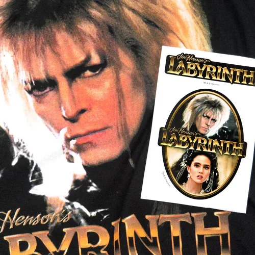 Miniatura 5 de Popfunk Classic Laberinto Jareth David Bowie T Shirt