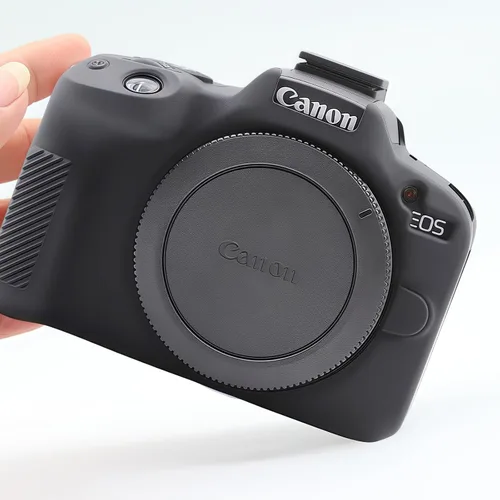 Miniatura 6 de Funda para EOS R50, Funda protectora de silicona suave para Canon EOS R50 EOSR50 Vlogging Camer, Incluye 2 protectores de pantalla y 1 correa